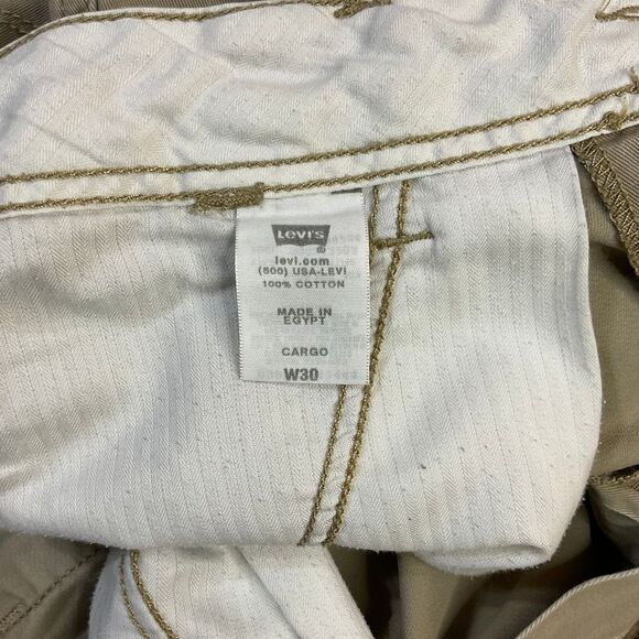 Levi's Mens Cargo Shorts Khaki Utility Outdoor Casual Everyday - Picture 8 of 9